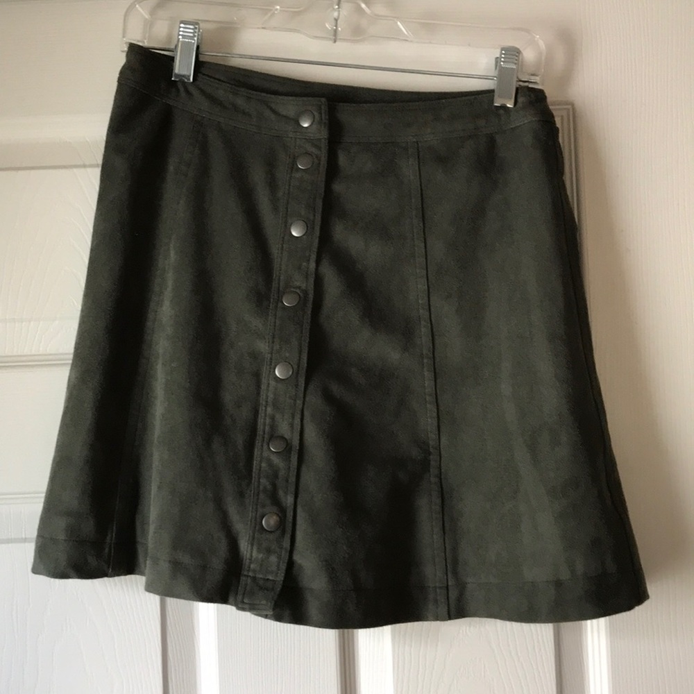 Dark green skirt